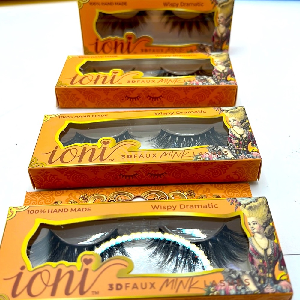 3D Faux Mink Eyelashes/multi use